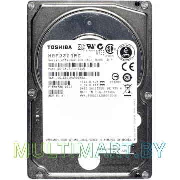 Жесткий диск Toshiba MBF2 RC 300GB (MBF2300RC)